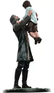 Figurines : Le Seigneur des Anneaux - Aragorn et son fils