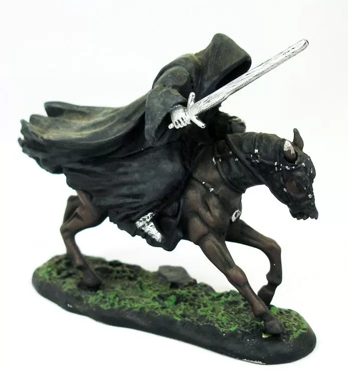 Figurines : Le Seigneur des Anneaux - Cavalier noir au galop