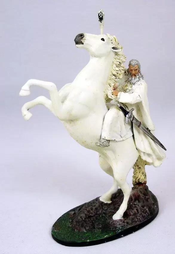 Figurines : Le Seigneur des Anneaux - Gandalf et gris poil