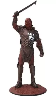 Figurines : Le Seigneur des Anneaux - Le général Uruk-Hai