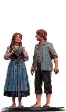 Figurines : Le Seigneur des Anneaux - Sam et Rosie