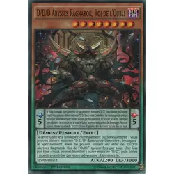 D/D Abysses Ragnarok, Roi de l'Oubli
