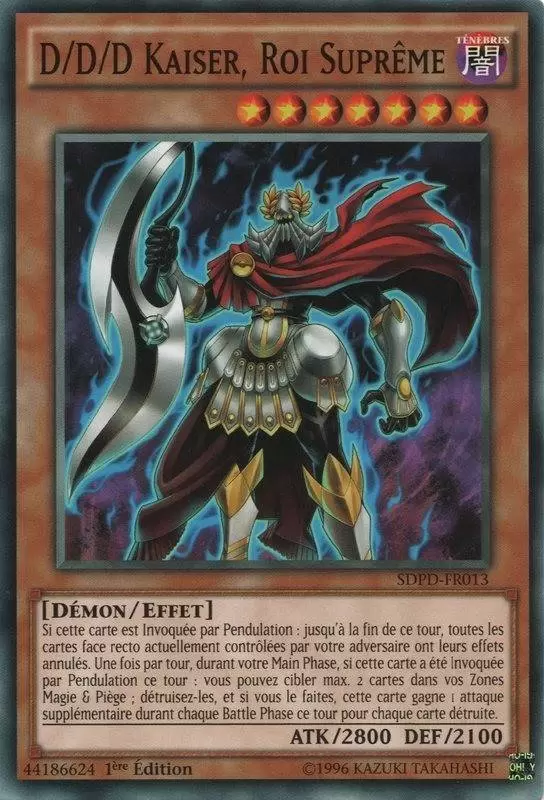 Domination des Pendules SDPD - D/D/D Kaiser, Roi Suprême