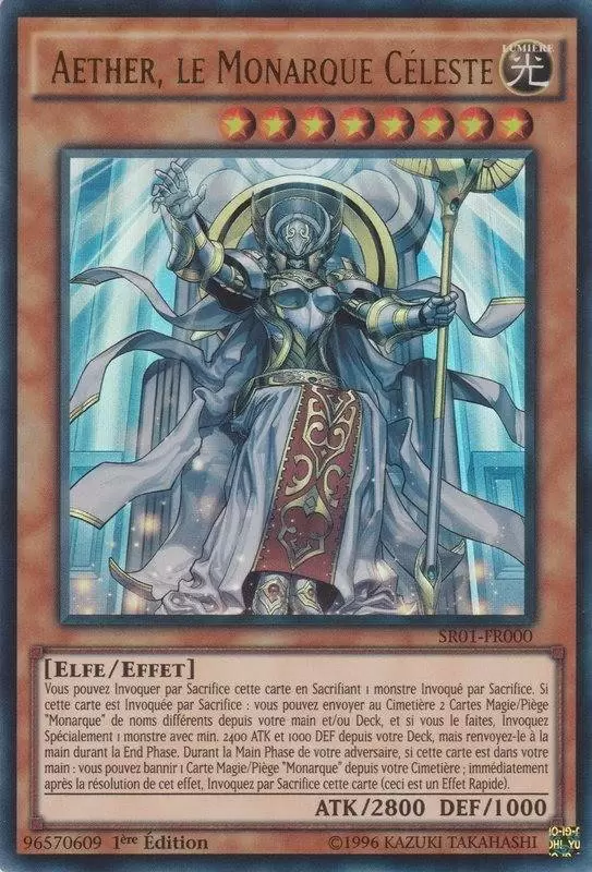 Empereur des Ombres SR01 - Aether, le Monarque Céleste