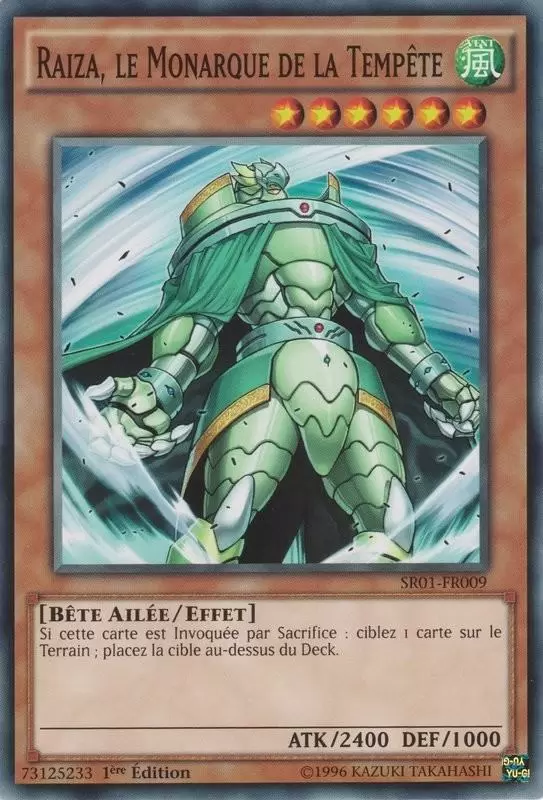 Empereur des Ombres SR01 - Raiza, le Monarque de la Tempête