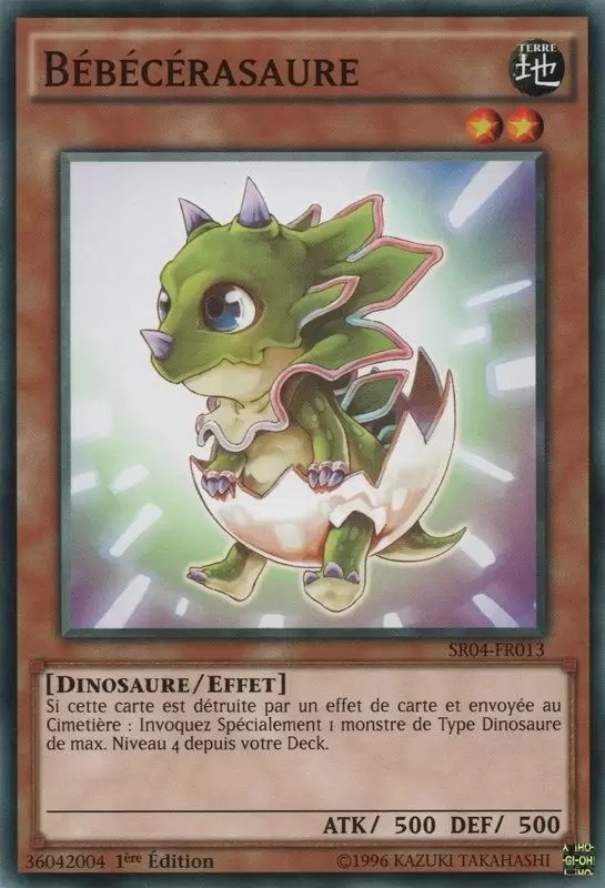 La Rage du Dinobroyeur SR04 - Bébécérasaure