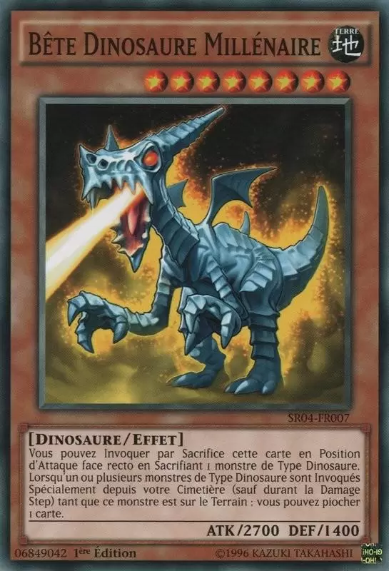 La Rage du Dinobroyeur SR04 - Bête Dinosaure Millénaire