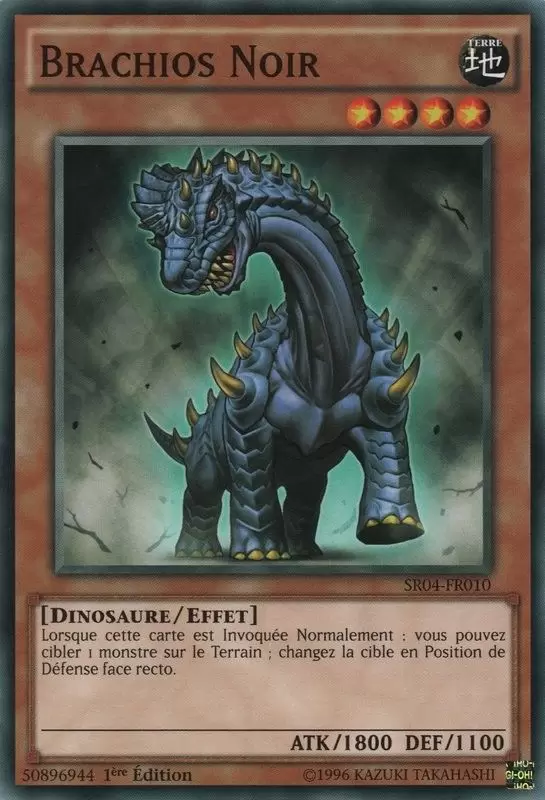La Rage du Dinobroyeur SR04 - Brachios Noir