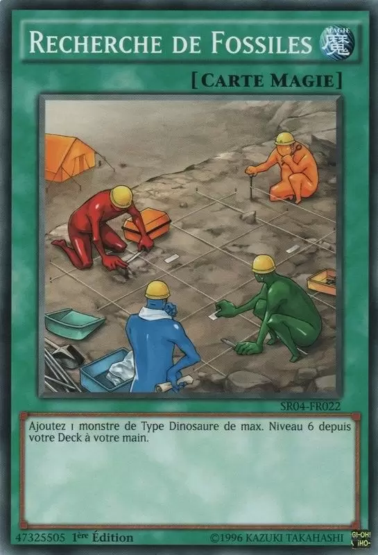 La Rage du Dinobroyeur SR04 - Recherche de Fossiles