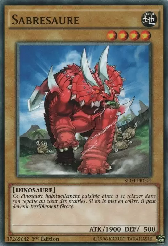 La Rage du Dinobroyeur SR04 - Sabresaure