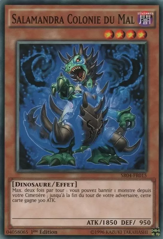 La Rage du Dinobroyeur SR04 - Salamandra Colonie du Mal