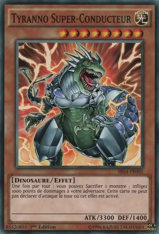 La Rage du Dinobroyeur SR04 - Tyranno Super-Conducteur