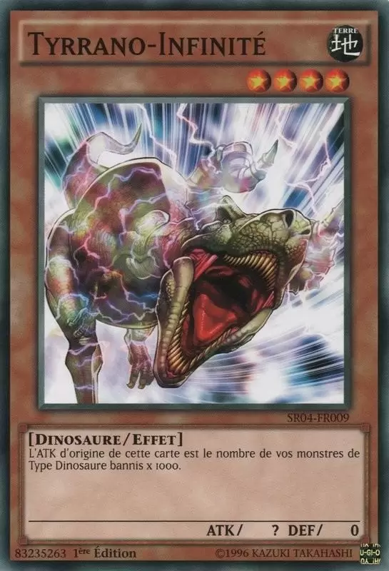 La Rage du Dinobroyeur SR04 - Tyrrano-Infinité