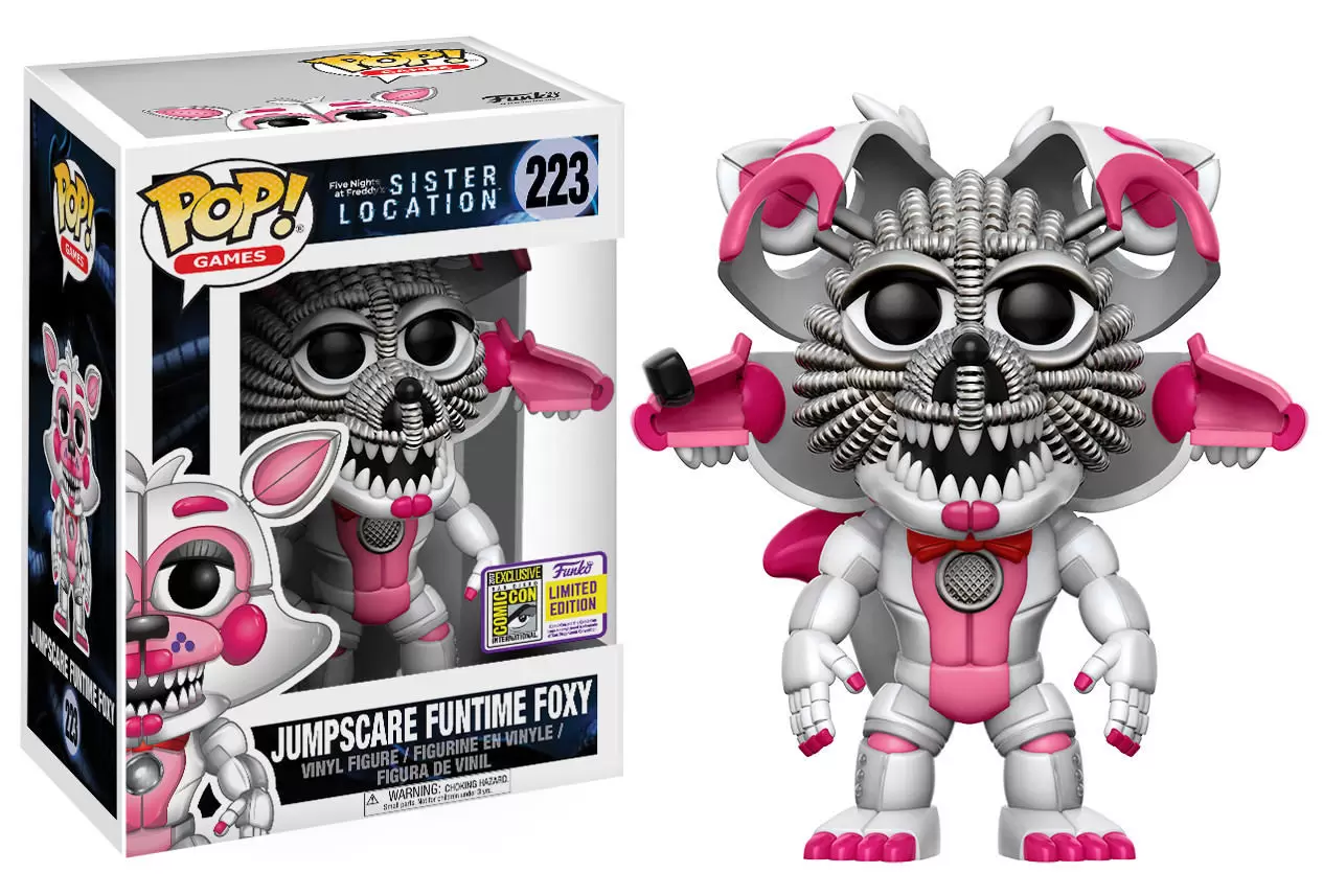 POP! Games - Five Nights At Freddy\'s - Sister Location - Jumpscare Funtime Foxy