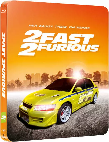 Blu-ray Steelbook - 2 Fast 2 Furious