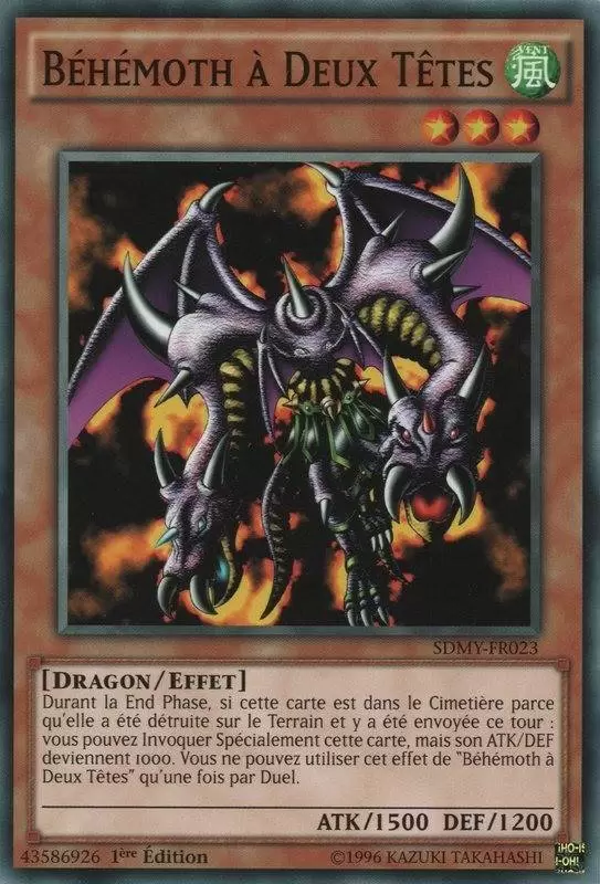 Yugi Muto SDMY - Béhémoth à Deux Têtes