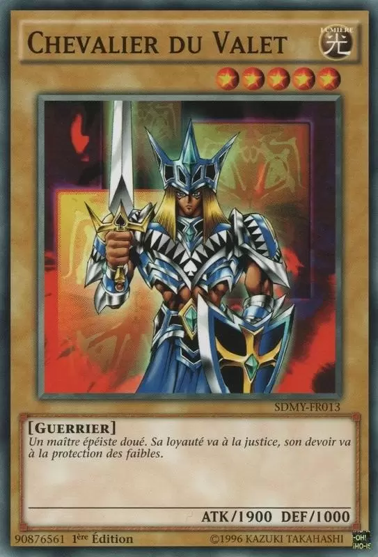 Yugi Muto SDMY - Chevalier du Valet