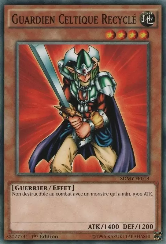 Yugi Muto SDMY - Guardien Celtique Recyclé