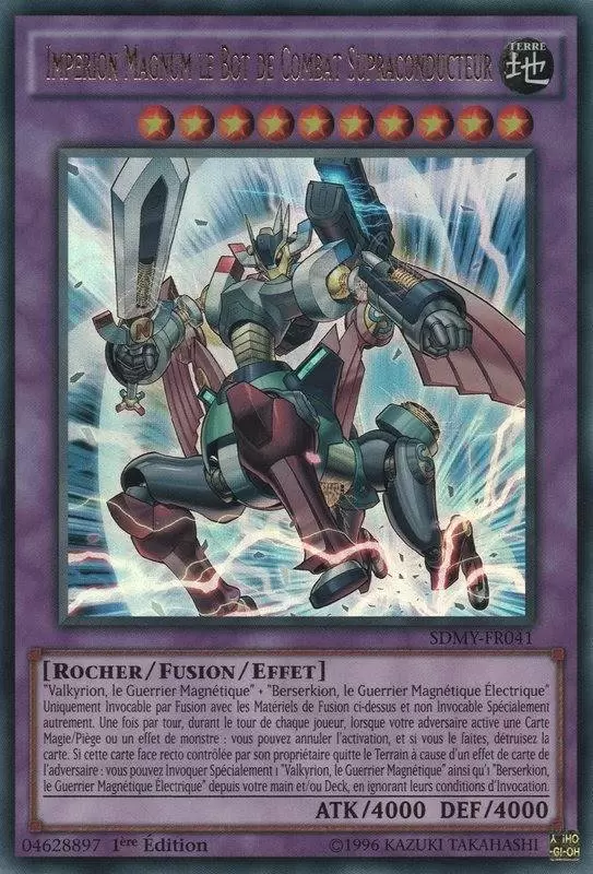 Yugi Muto SDMY - Imperion Magnum le Bot de Combat Supraconducteur