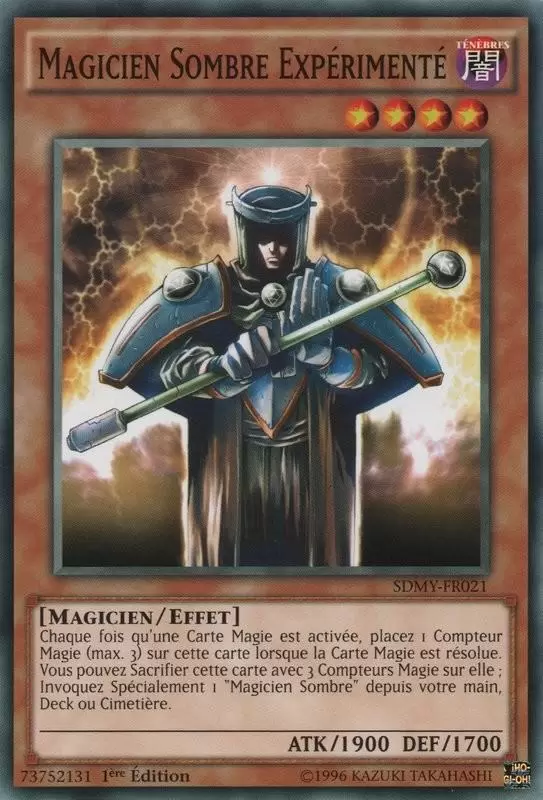 Yugi Muto SDMY - Magicien Sombre Expérimenté