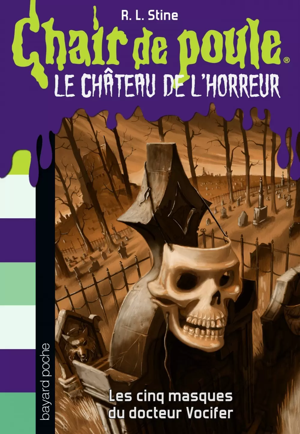 Chair de poule : le château de l\'horreur - Les Cinq masques du docteur Vocifer