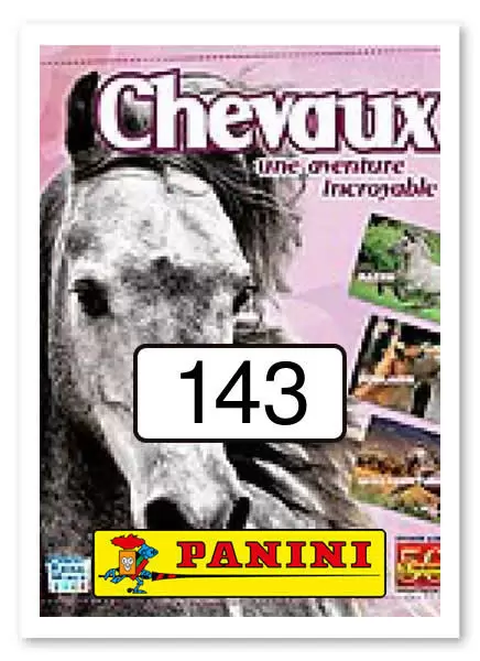Chevaux : une aventure incroyable - Sticker n°143