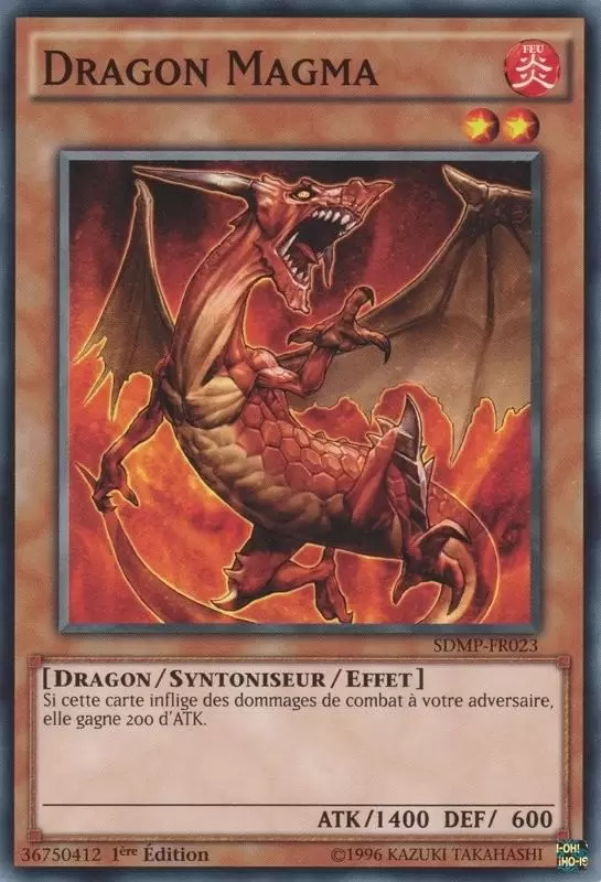 Maître des Pendules SDMP - Dragon Magma