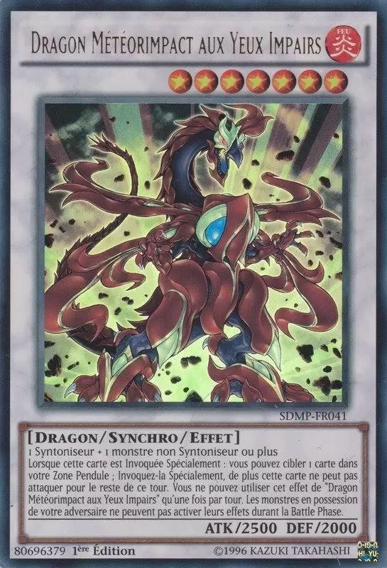 Maître des Pendules SDMP - Dragon Météorimpact aux Yeux Impairs