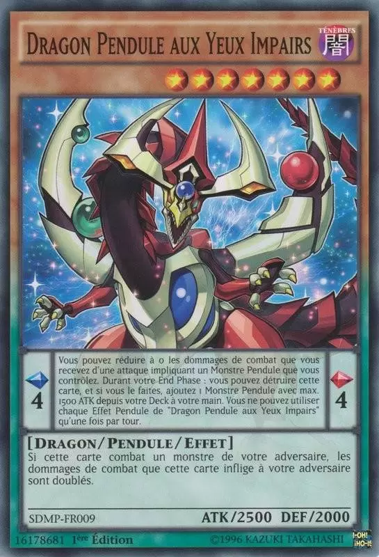 Maître des Pendules SDMP - Dragon Pendule aux Yeux Impairs