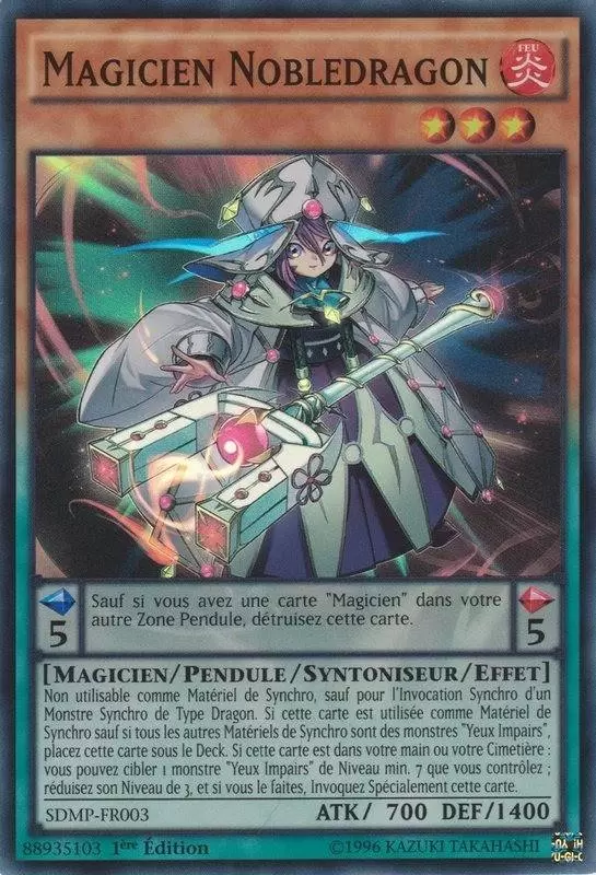 Maître des Pendules SDMP - Magicien Nobledragon
