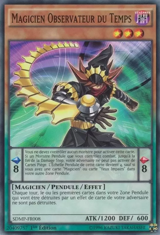 Maître des Pendules SDMP - Magicien Observateur du Temps