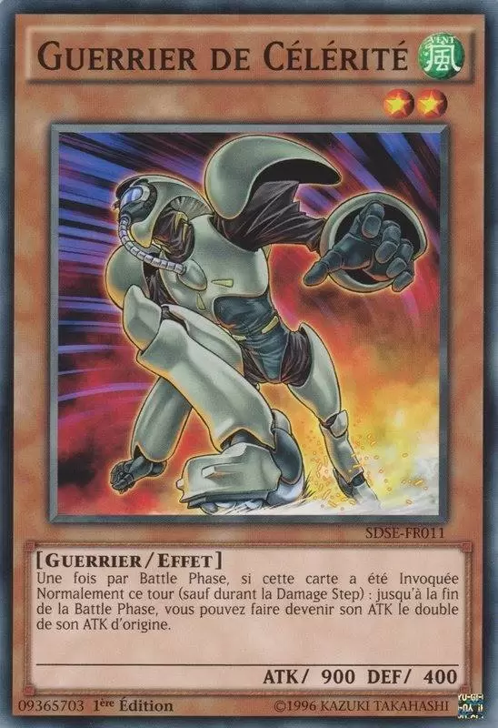Synchronique Extrême SDSE - Guerrier de Célérité