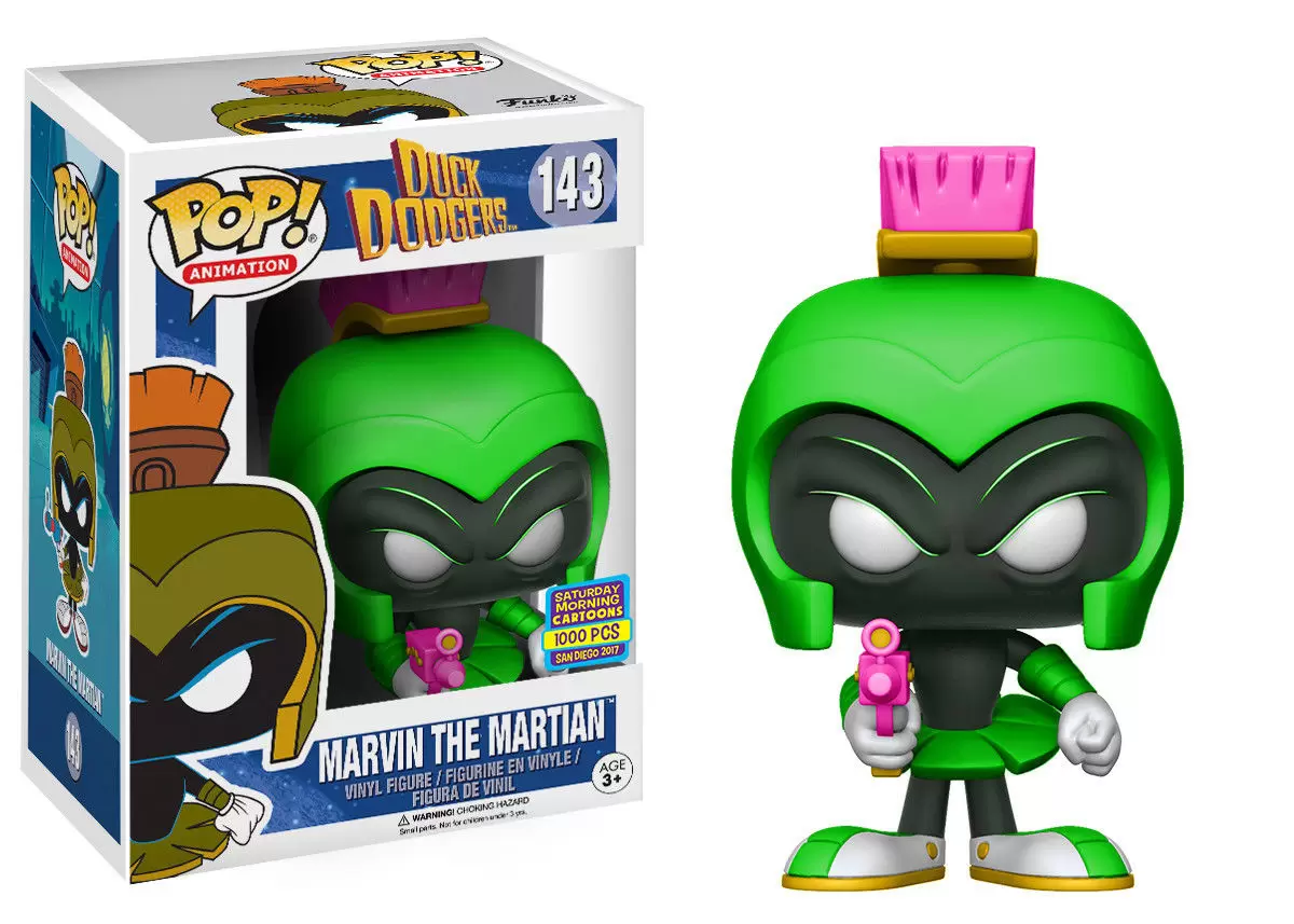 POP! Animation - Duck Dodgers - Marvin The Martian Neon Lime