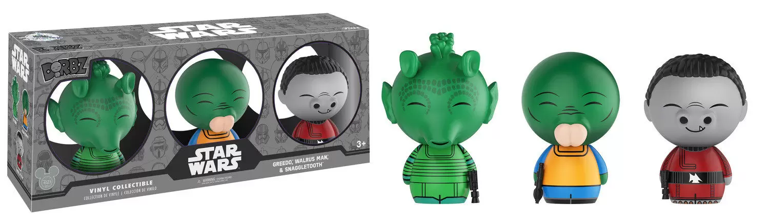 Dorbz Star Wars - Greedo, Walrus Man and Snaggletooth 3 Pack