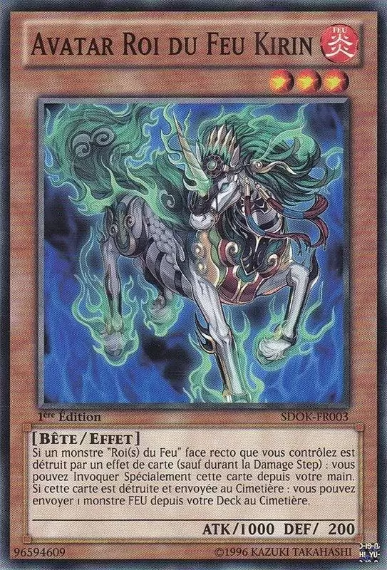 Assaut des Rois du Feu SDOK - Avatar Roi du Feu Kirin