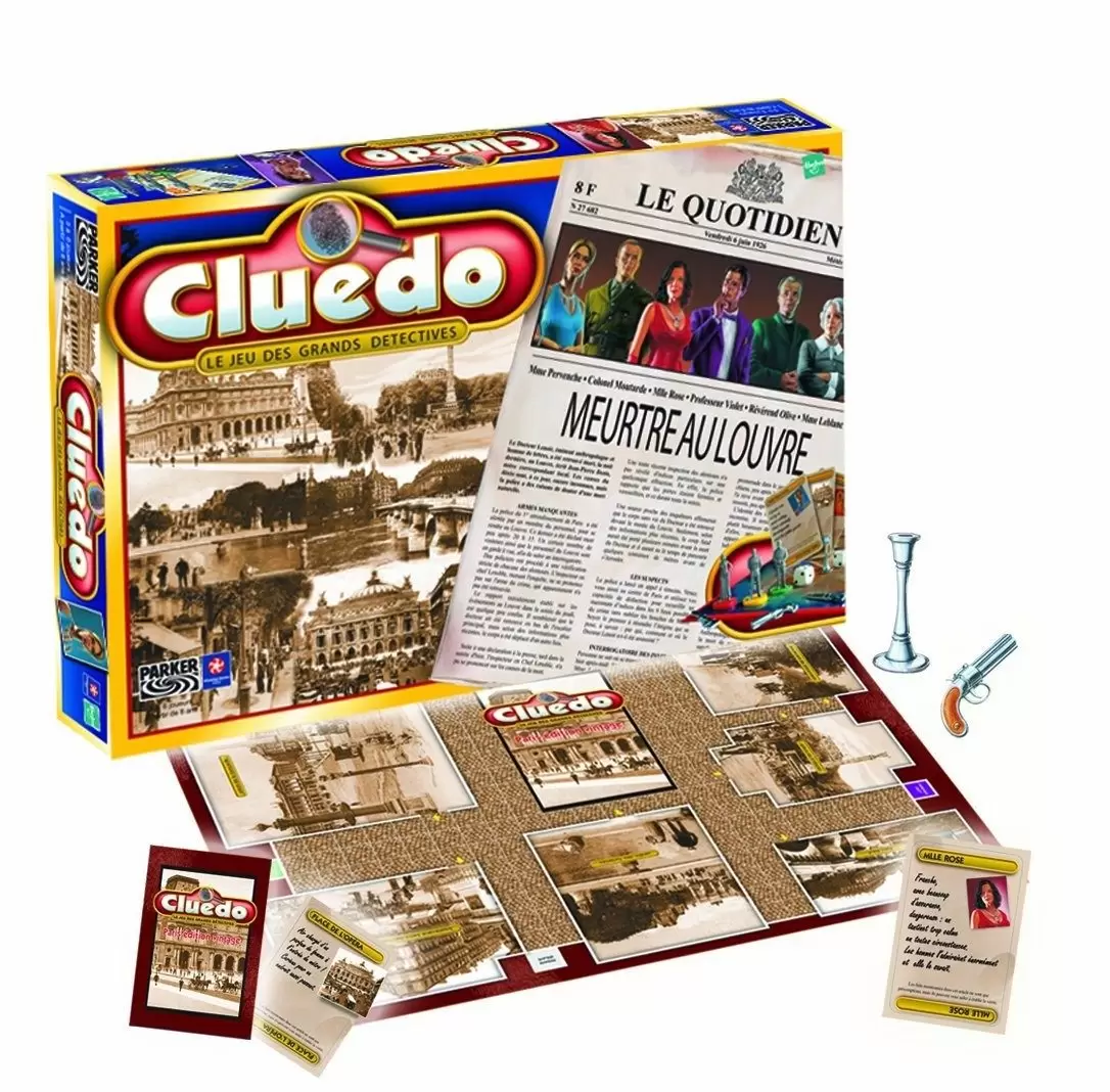 Cluedo/Clue - Cluedo Meurtre au Louvre