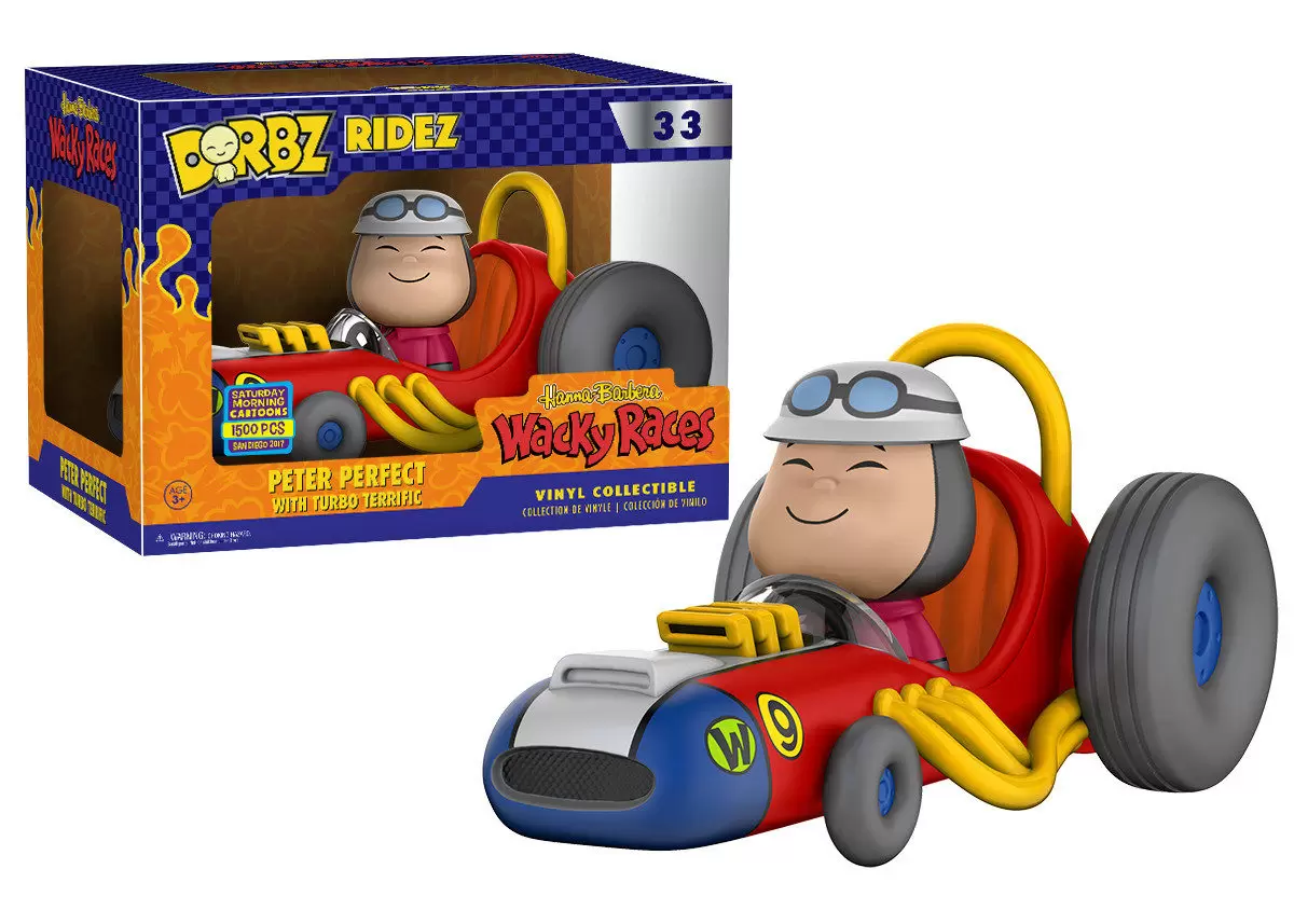 Dorbz Ridez - Wacky Races - Peter Perfect with Turbo Terrific