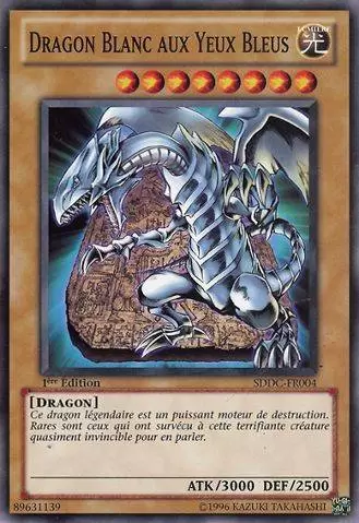 Le Choc des Dragons SDDC - Dragon Blanc aux Yeux Bleus