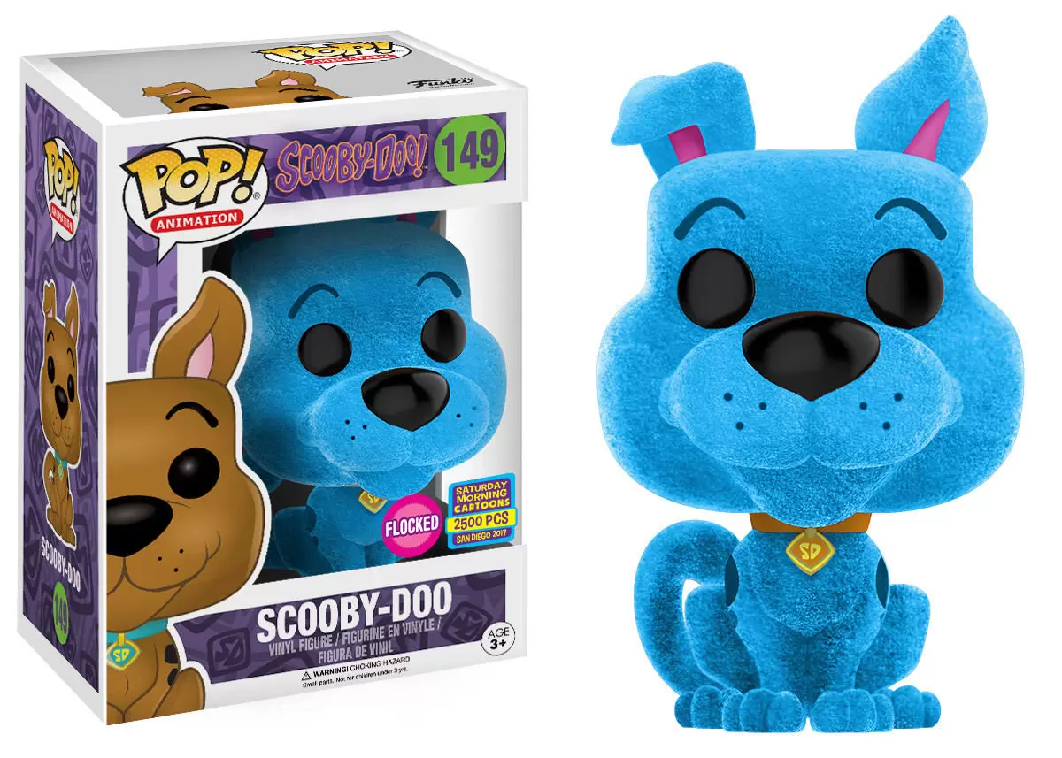 POP! Animation - Scooby-Doo - Scooby-Doo Blue Flocked
