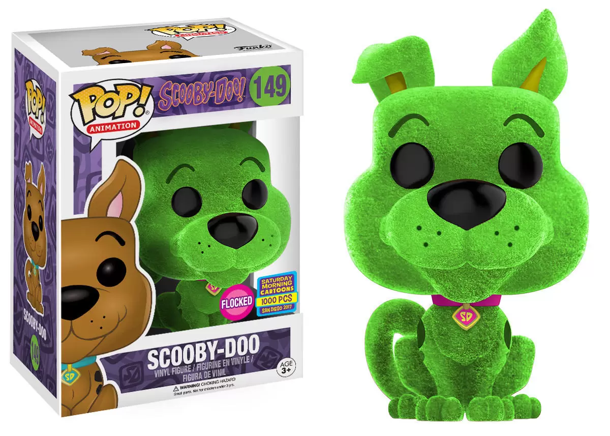 POP! Animation - Scooby-Doo - Scooby-Doo Green Flocked