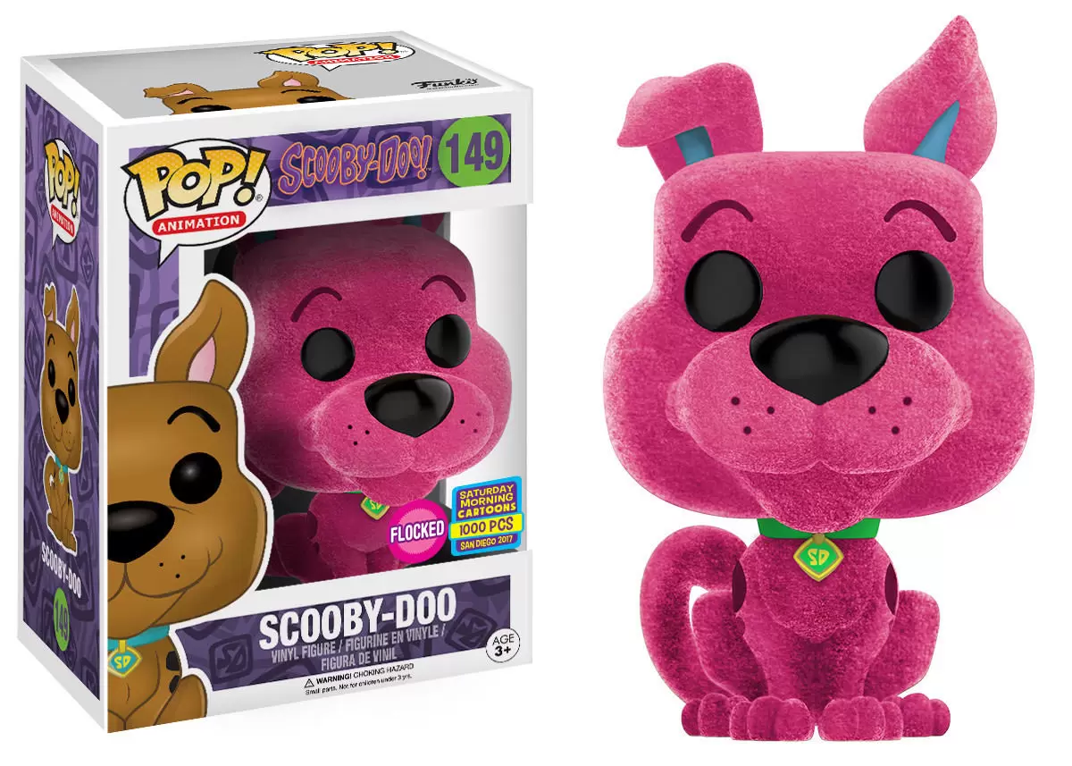 POP! Animation - Scooby-Doo - Scooby-Doo Pink Flocked