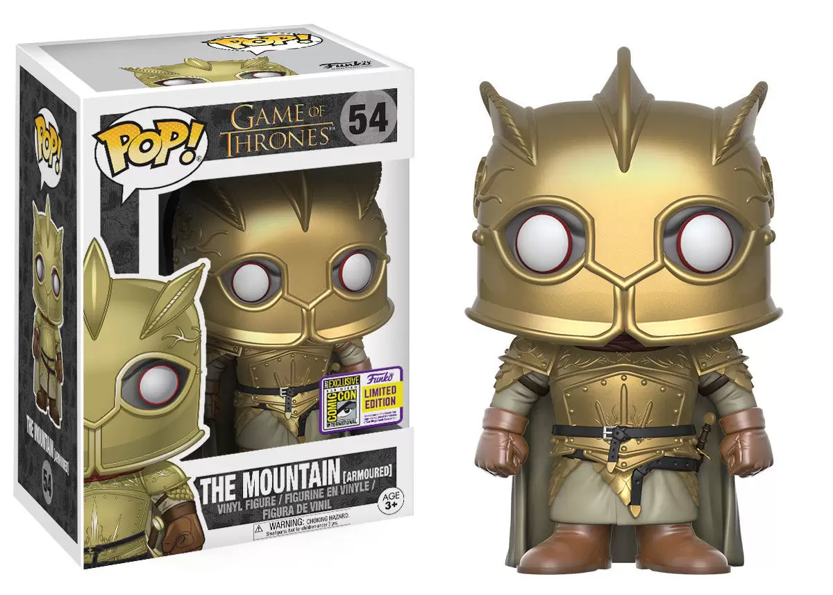 POP! Game of Thrones - Game of Thrones - The Mountain Armored