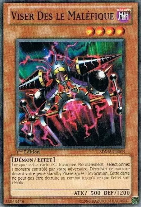 Deck de Structure Marik SDMA - Viser Des le Maléfique