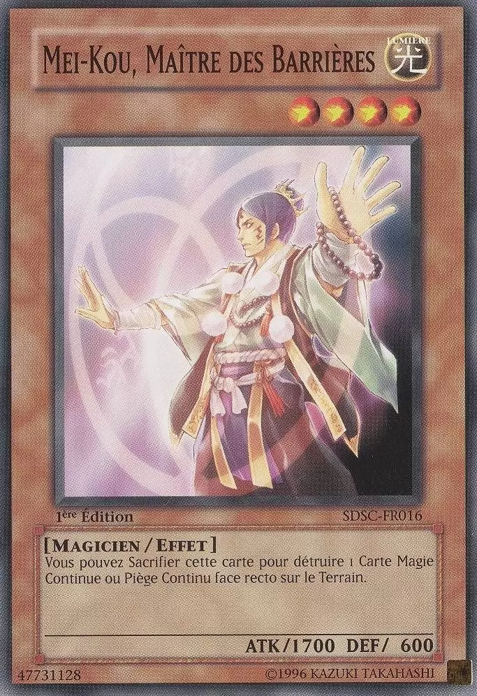 L\'Ordre du Magicien SDSC - Mei-Kou Maître des Barrières