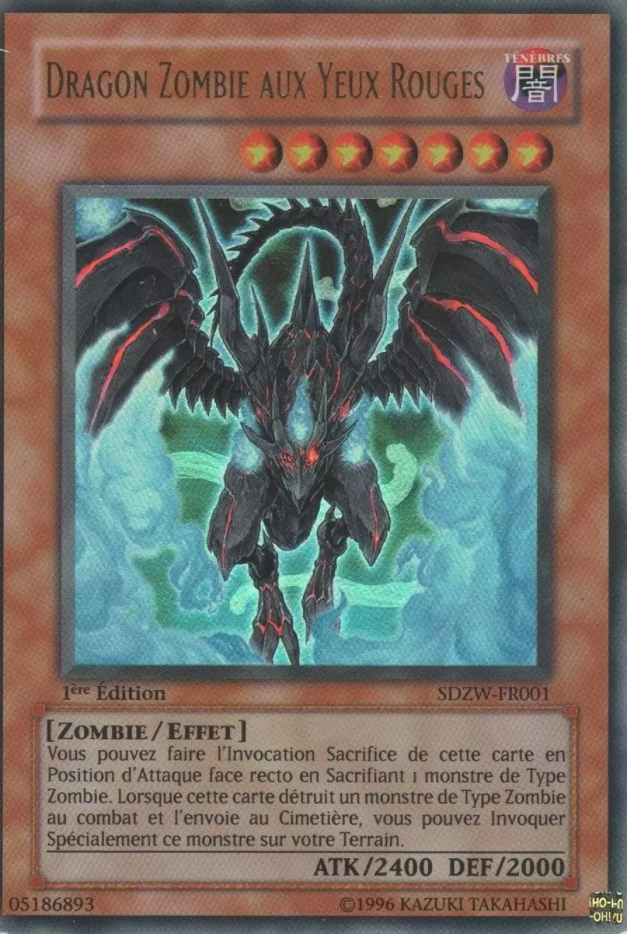 Le Monde des Zombies SDZW - Dragon Zombie aux Yeux Rouges