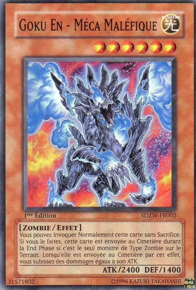 Le Monde des Zombies SDZW - Goku En - Méca Maléfique