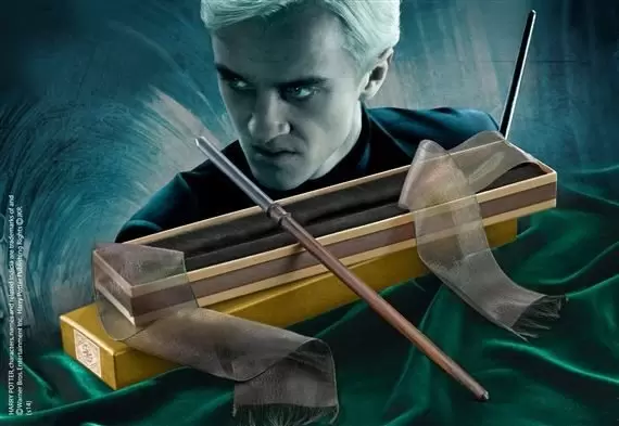 The Noble Collection : Harry Potter - Baguette Drago Malefoy (Collection Ollivander)