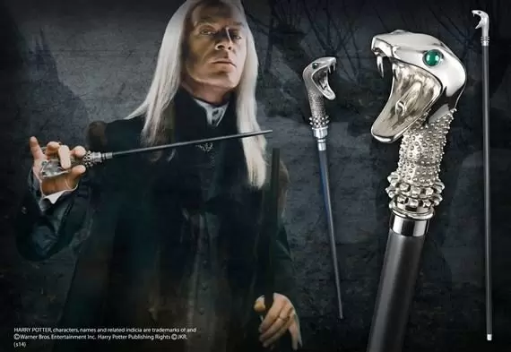 The Noble Collection : Harry Potter - Canne Baguette Lucius Malefoy