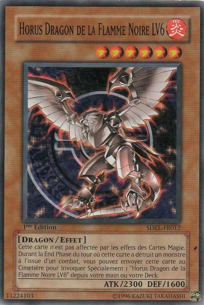 La Résurrection des Grands Dragons SDRL - Horus Dragon de la Flamme Noire LV6