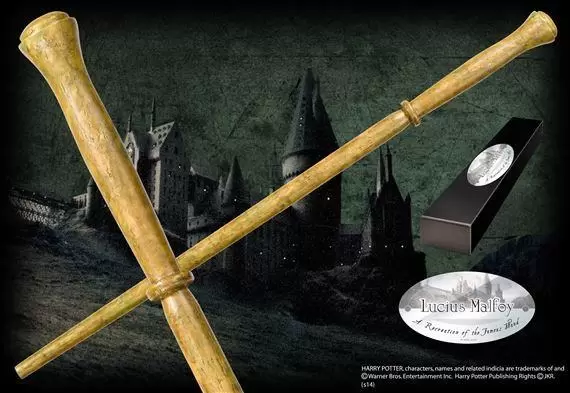 The Noble Collection : Harry Potter - Baguette de Lucius Malefoy